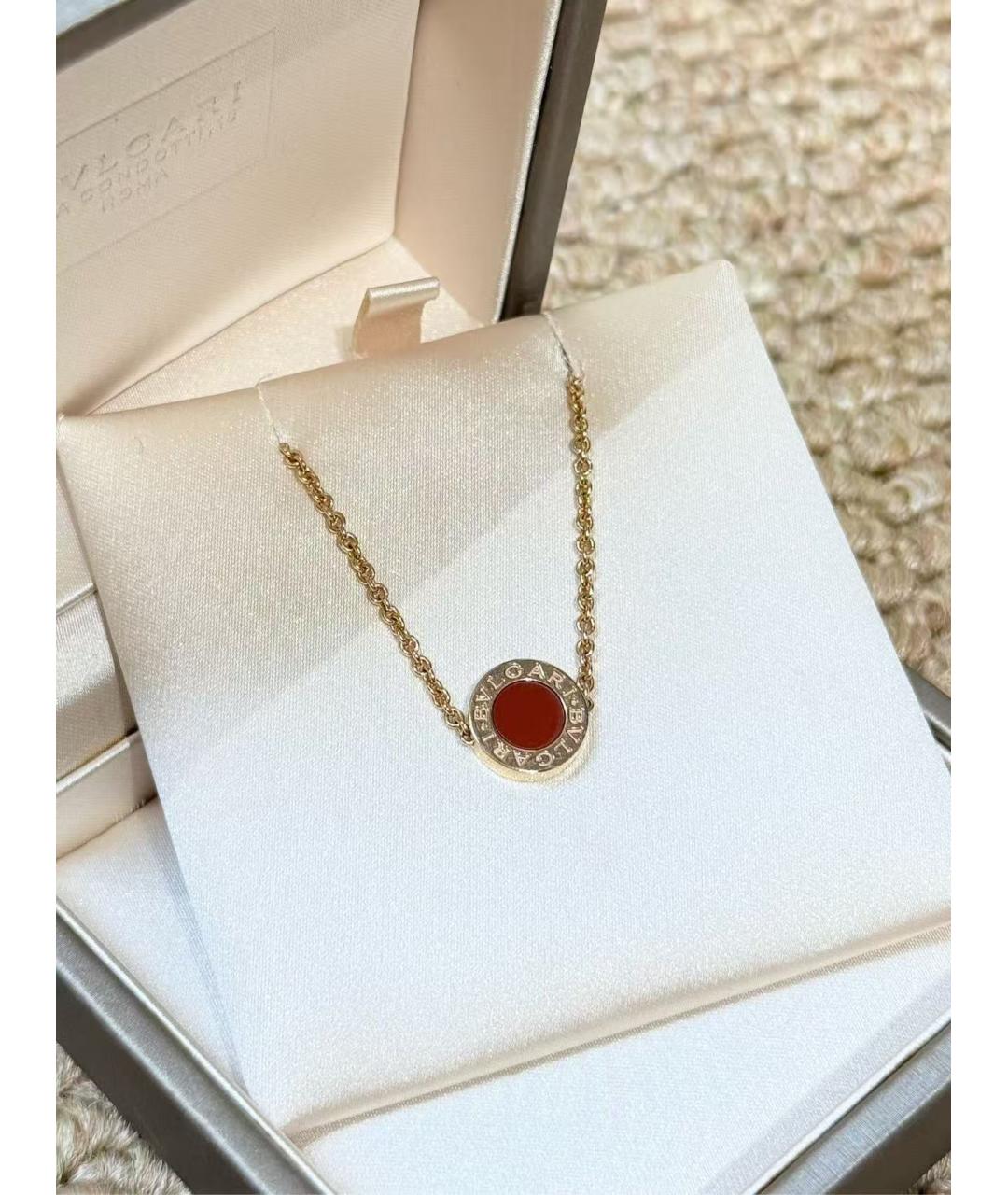 BVLGARI Золотое колье из розового золота, фото 5