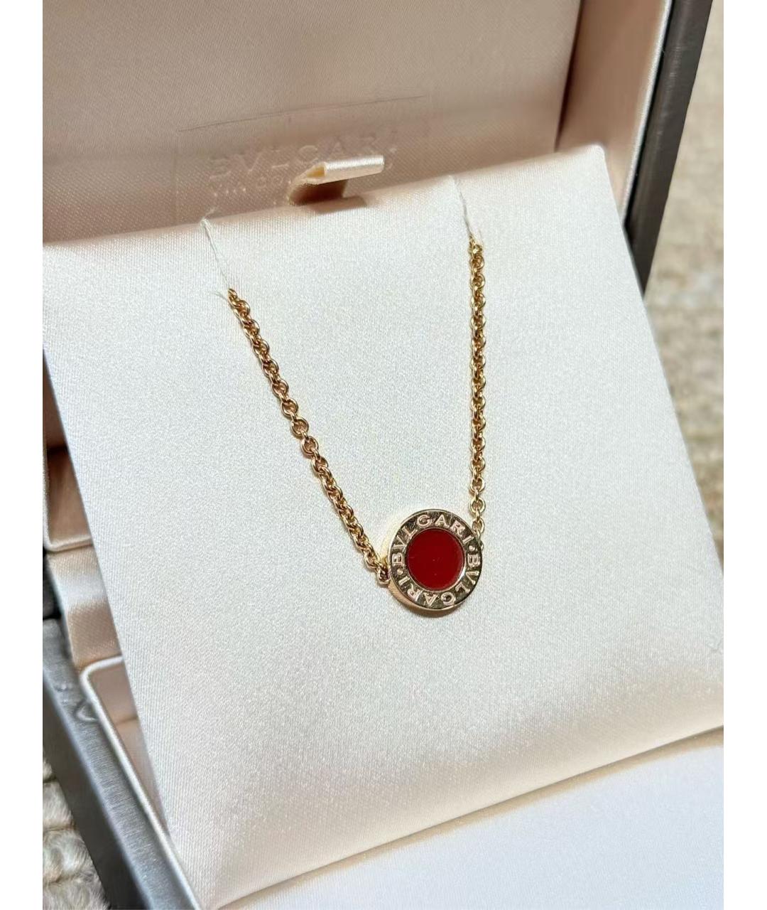 BVLGARI Золотое колье из розового золота, фото 3