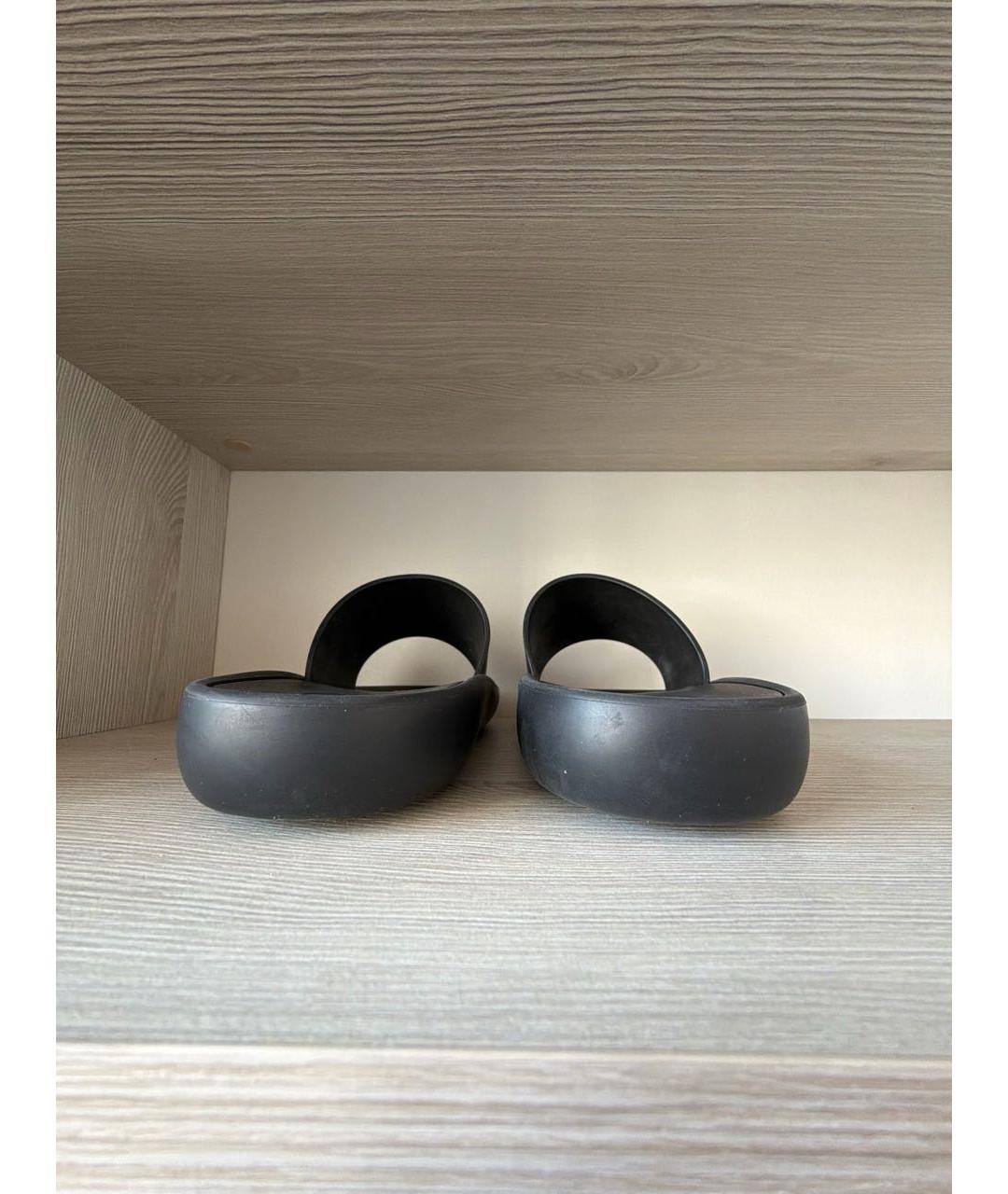 LOUIS VUITTON Коричневые шлепанцы, фото 4