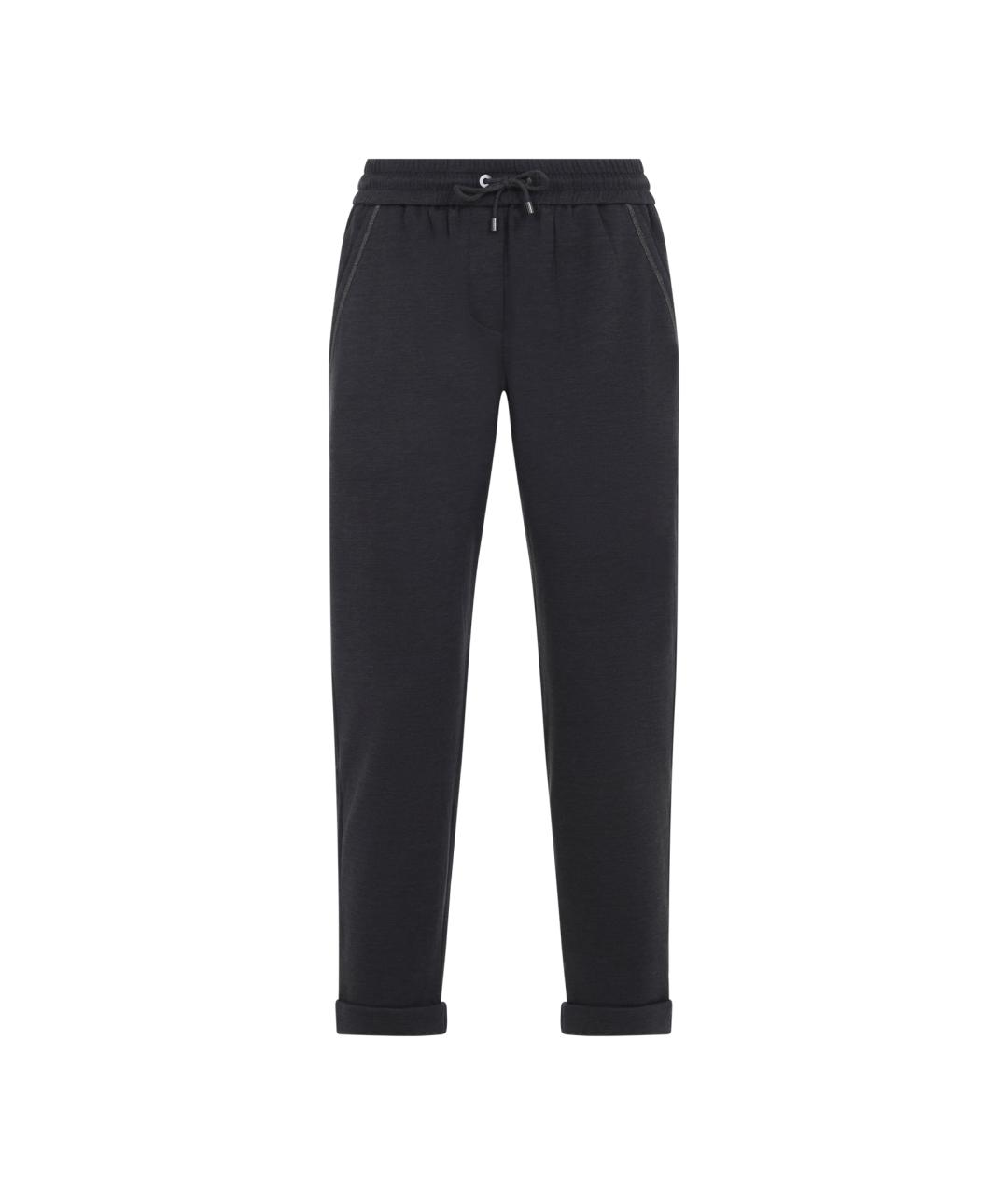 BRUNELLO CUCINELLI Хлопковые прямые брюки, фото 1