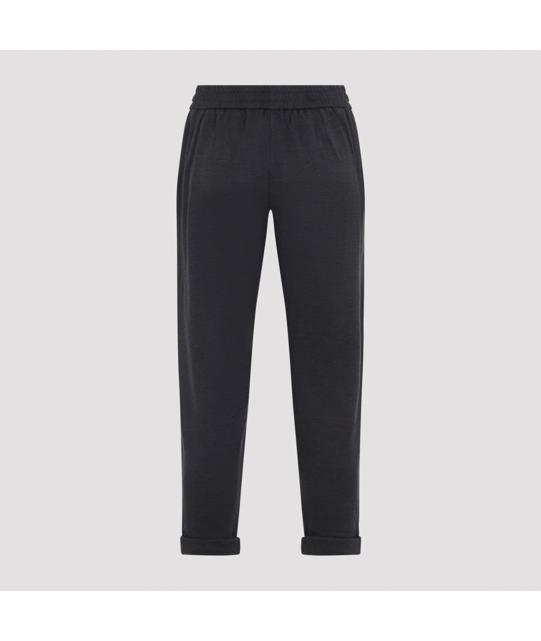 BRUNELLO CUCINELLI Хлопковые прямые брюки, фото 3