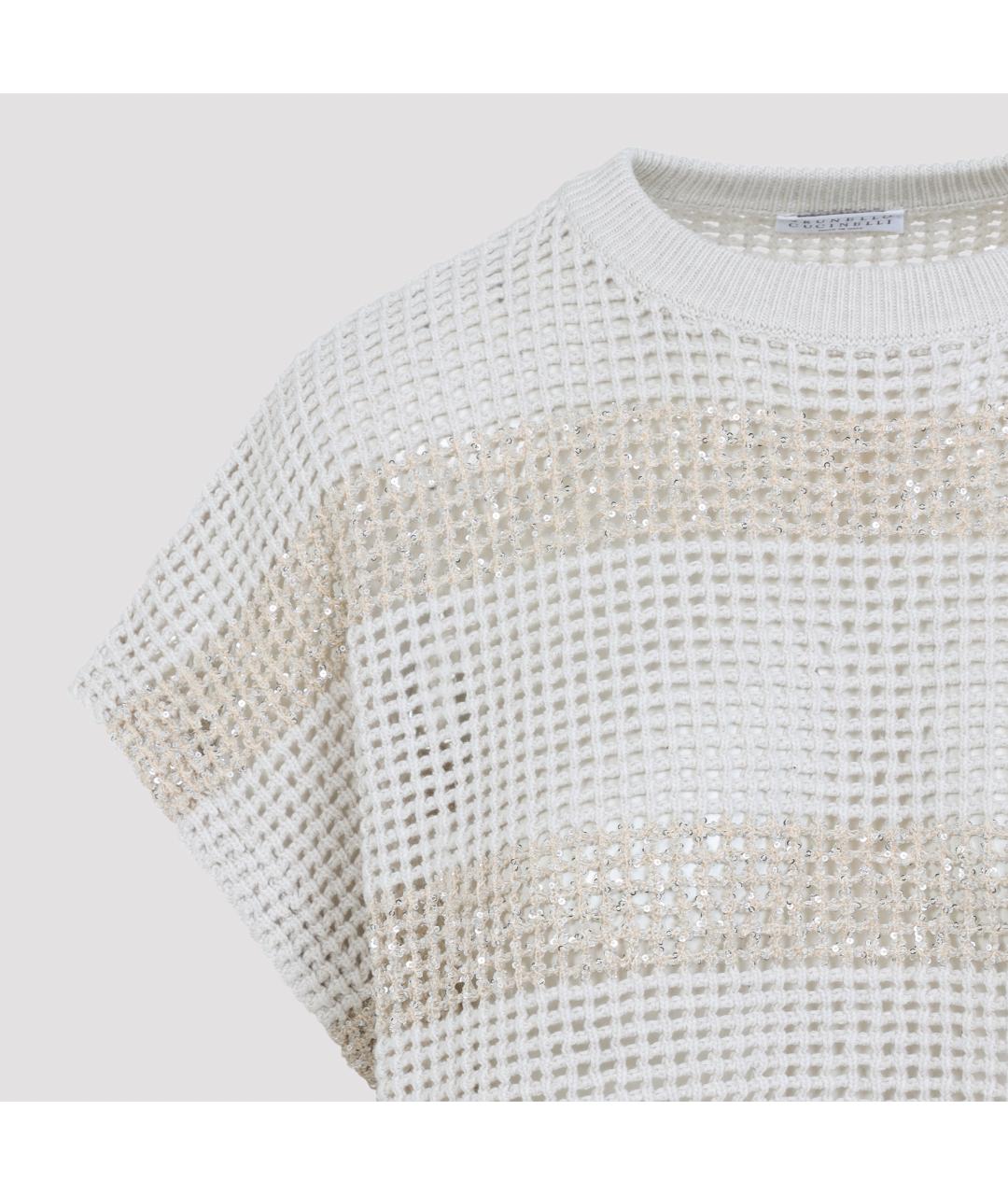 BRUNELLO CUCINELLI Хлопковый джемпер / свитер, фото 3