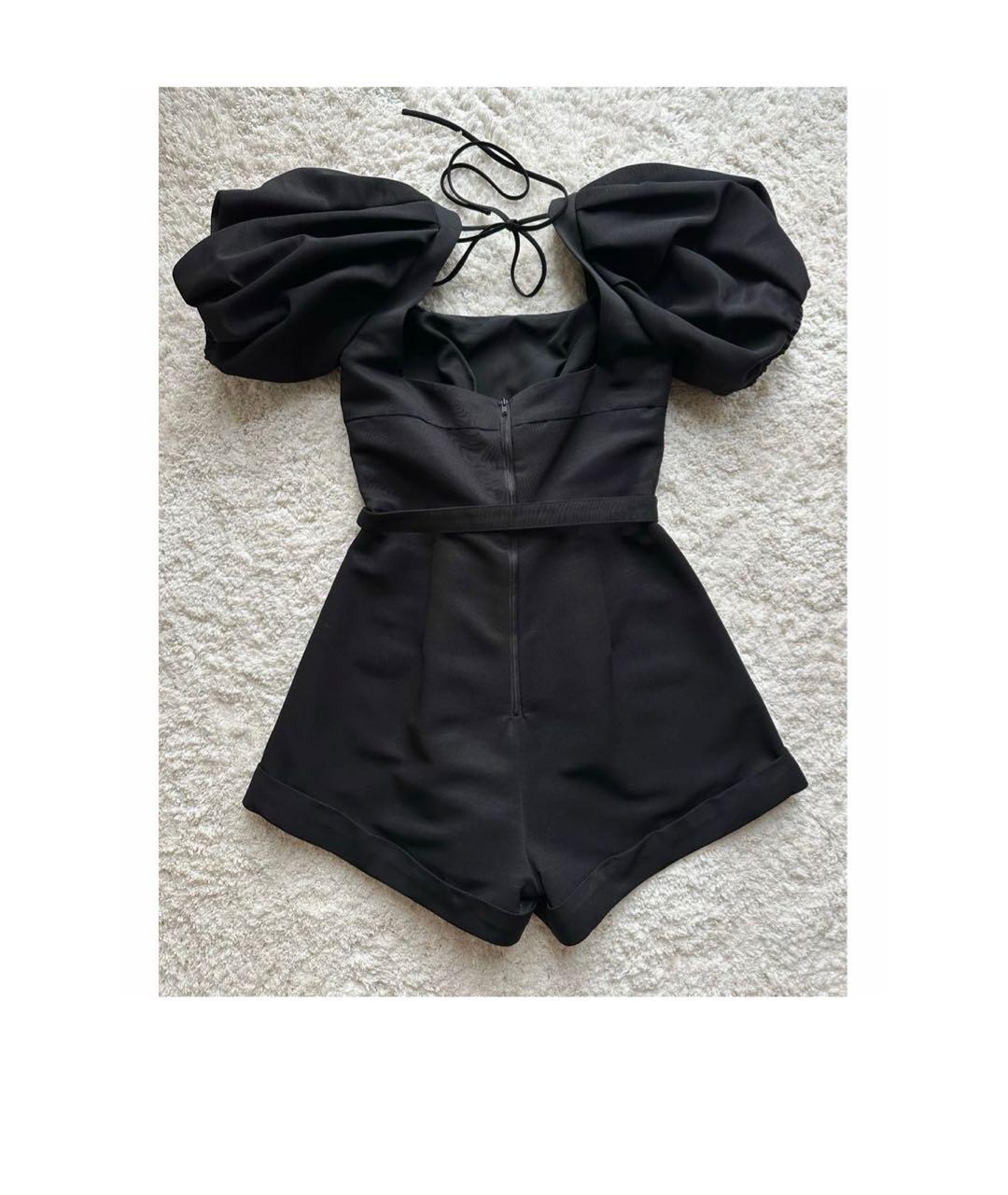 SELF-PORTRAIT Черный полиэстеровый комбинезон, фото 6