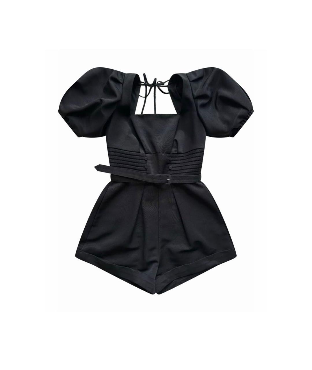 SELF-PORTRAIT Черный полиэстеровый комбинезон, фото 7