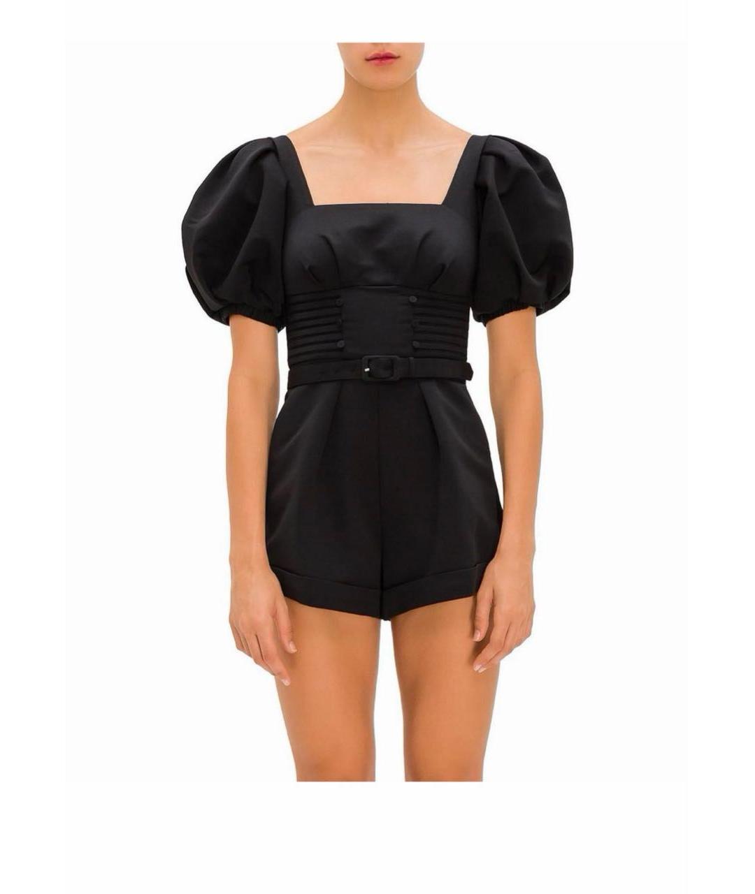 SELF-PORTRAIT Черный полиэстеровый комбинезон, фото 5