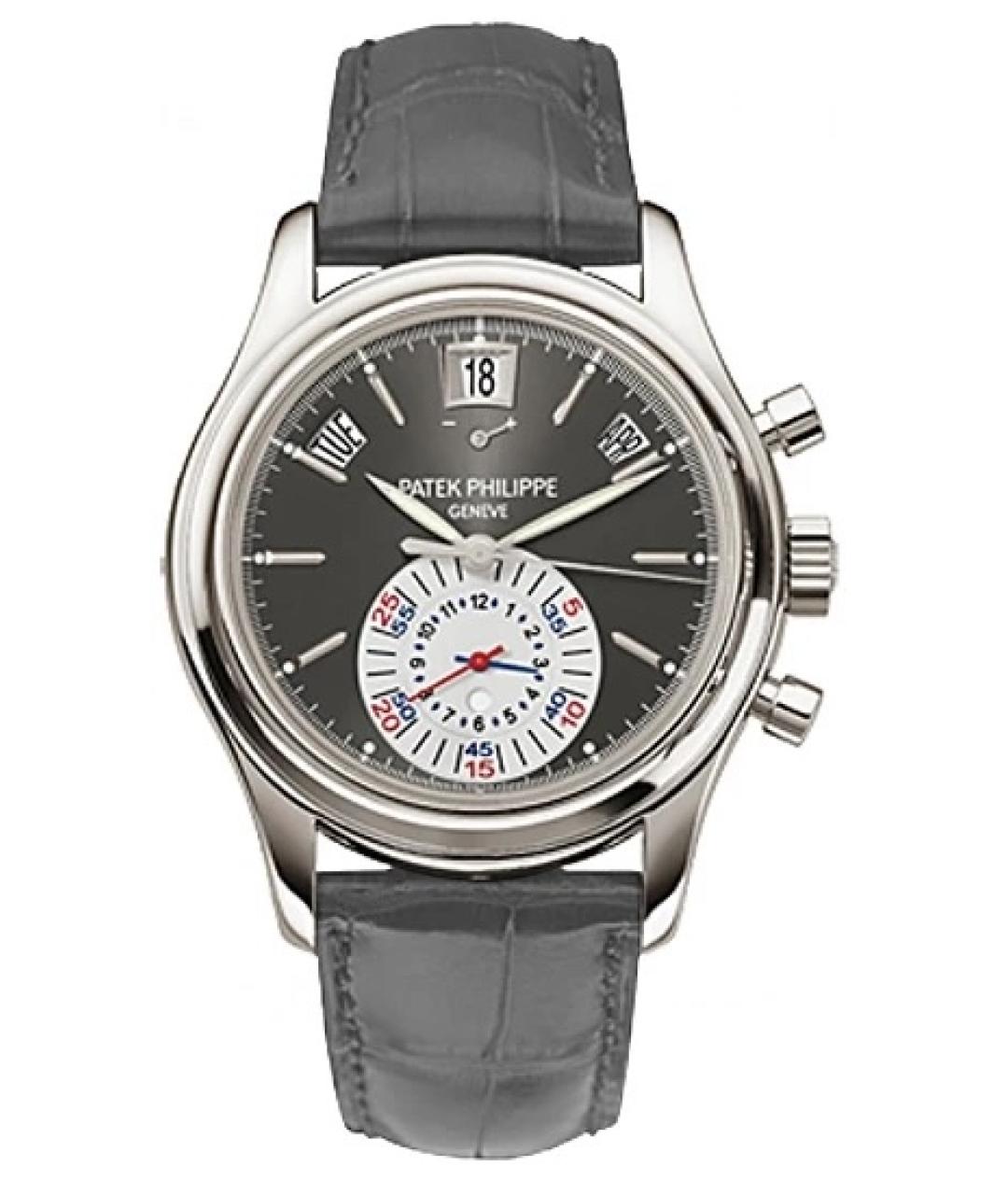 PATEK PHILIPPE Серые платиновые часы, фото 1