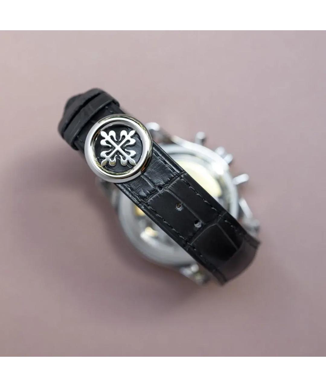 PATEK PHILIPPE Серые платиновые часы, фото 3