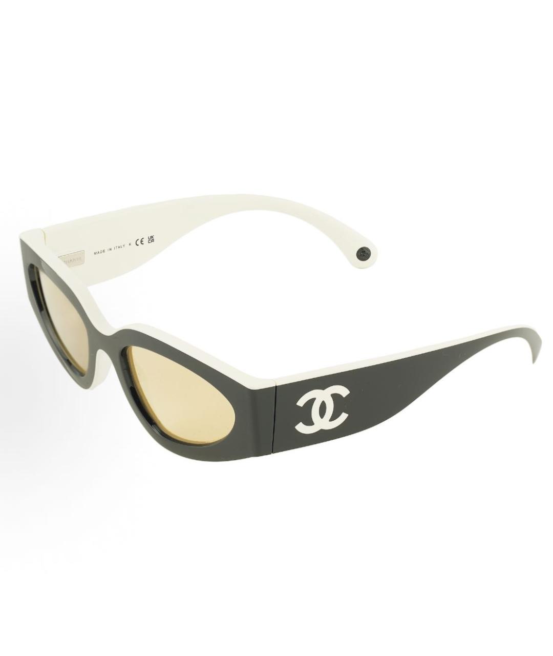 CHANEL Мульти пластиковые солнцезащитные очки, фото 5