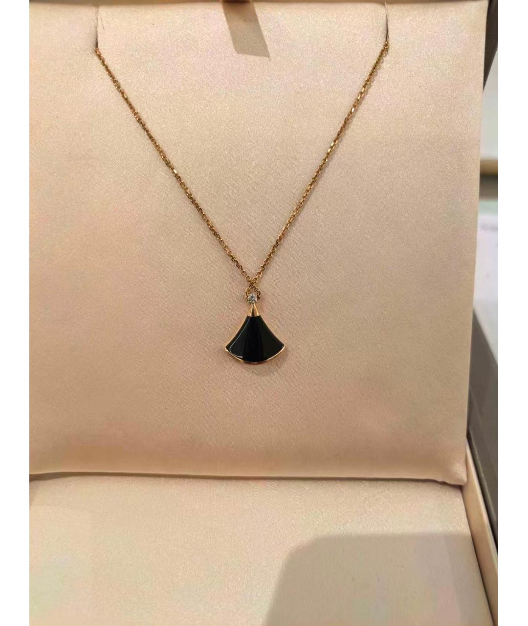 BVLGARI Золотое колье из розового золота, фото 3