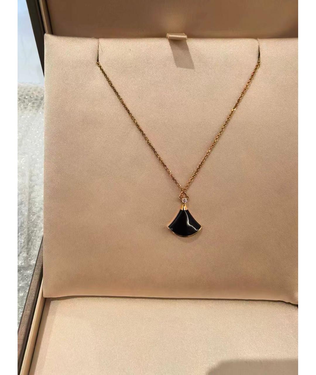 BVLGARI Золотое колье из розового золота, фото 4