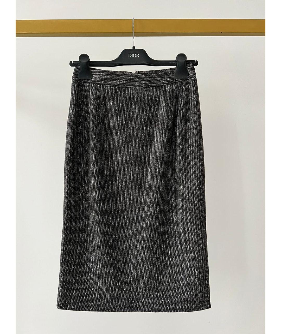 DOLCE&GABBANA Черная юбка макси, фото 8