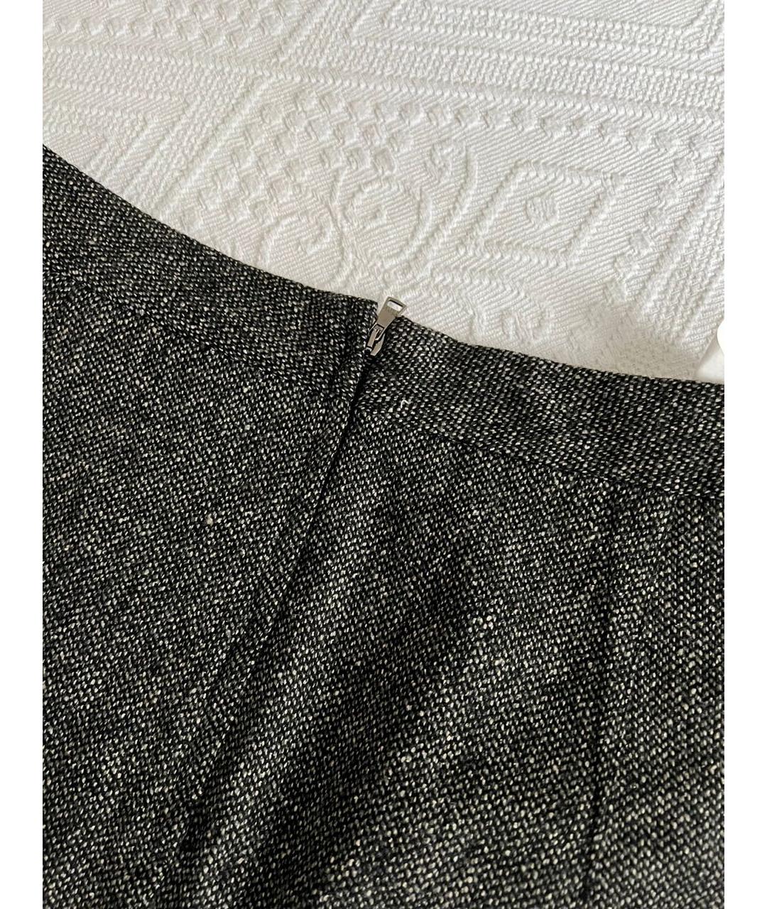 DOLCE&GABBANA Черная юбка макси, фото 4