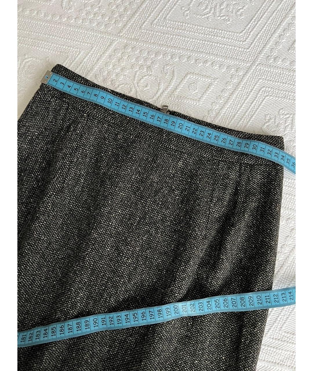 DOLCE&GABBANA Черная юбка макси, фото 7