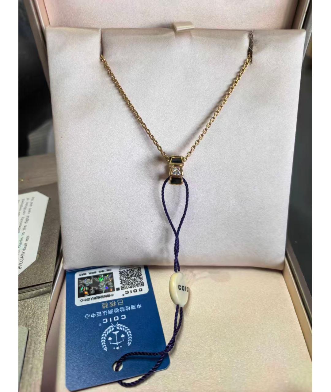 BVLGARI Золотое колье из розового золота, фото 3
