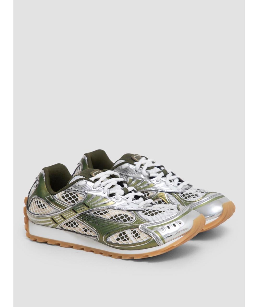 BOTTEGA VENETA Мульти текстильные кроссовки, фото 2