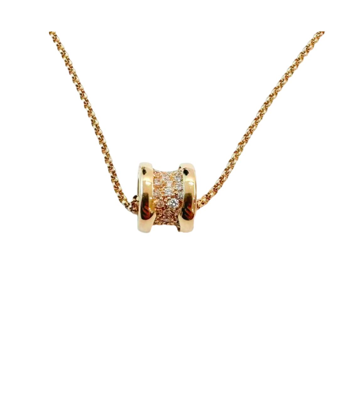 BVLGARI Золотая подвеска из розового золота, фото 1