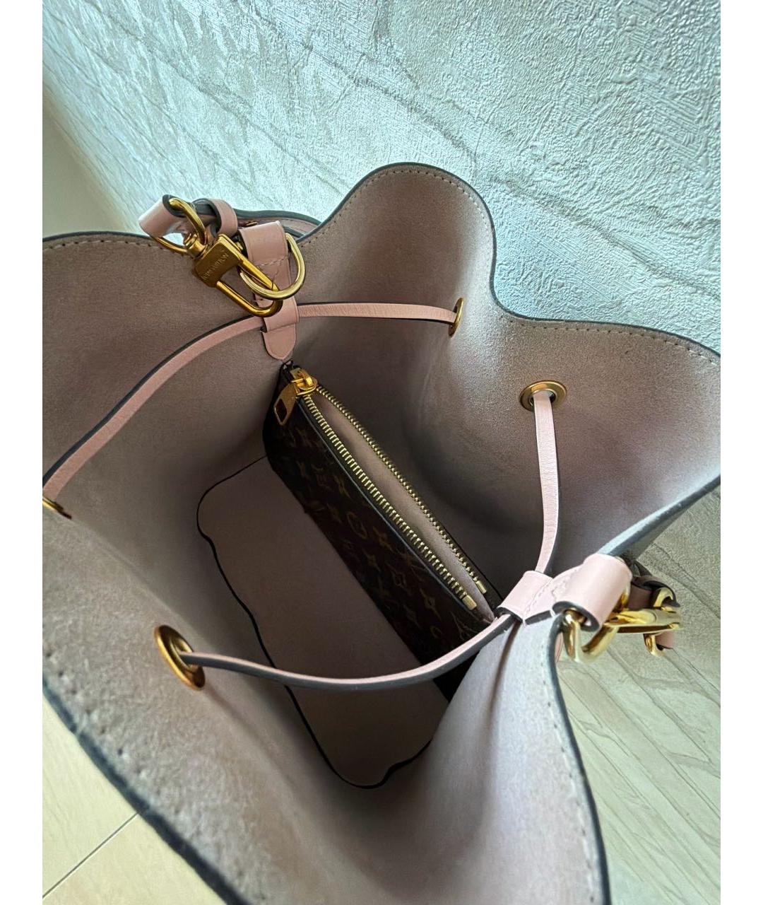 LOUIS VUITTON Коричневая сумка тоут, фото 4
