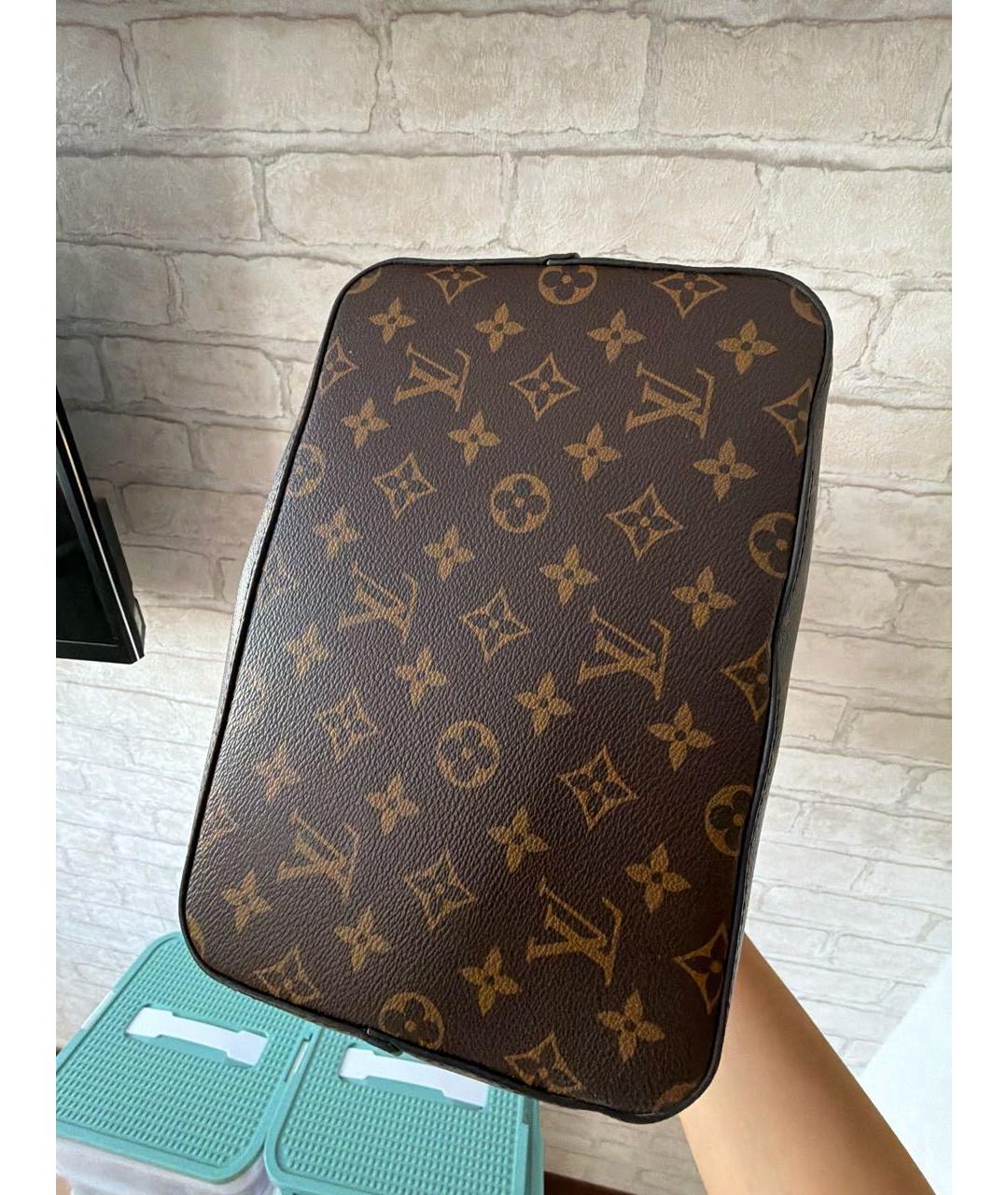 LOUIS VUITTON Коричневая сумка тоут, фото 5