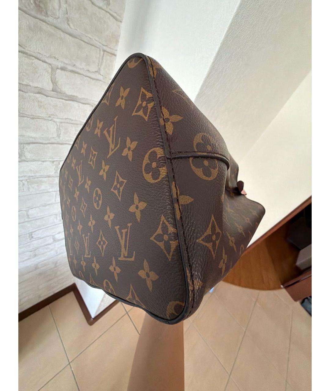 LOUIS VUITTON Коричневая сумка тоут, фото 7