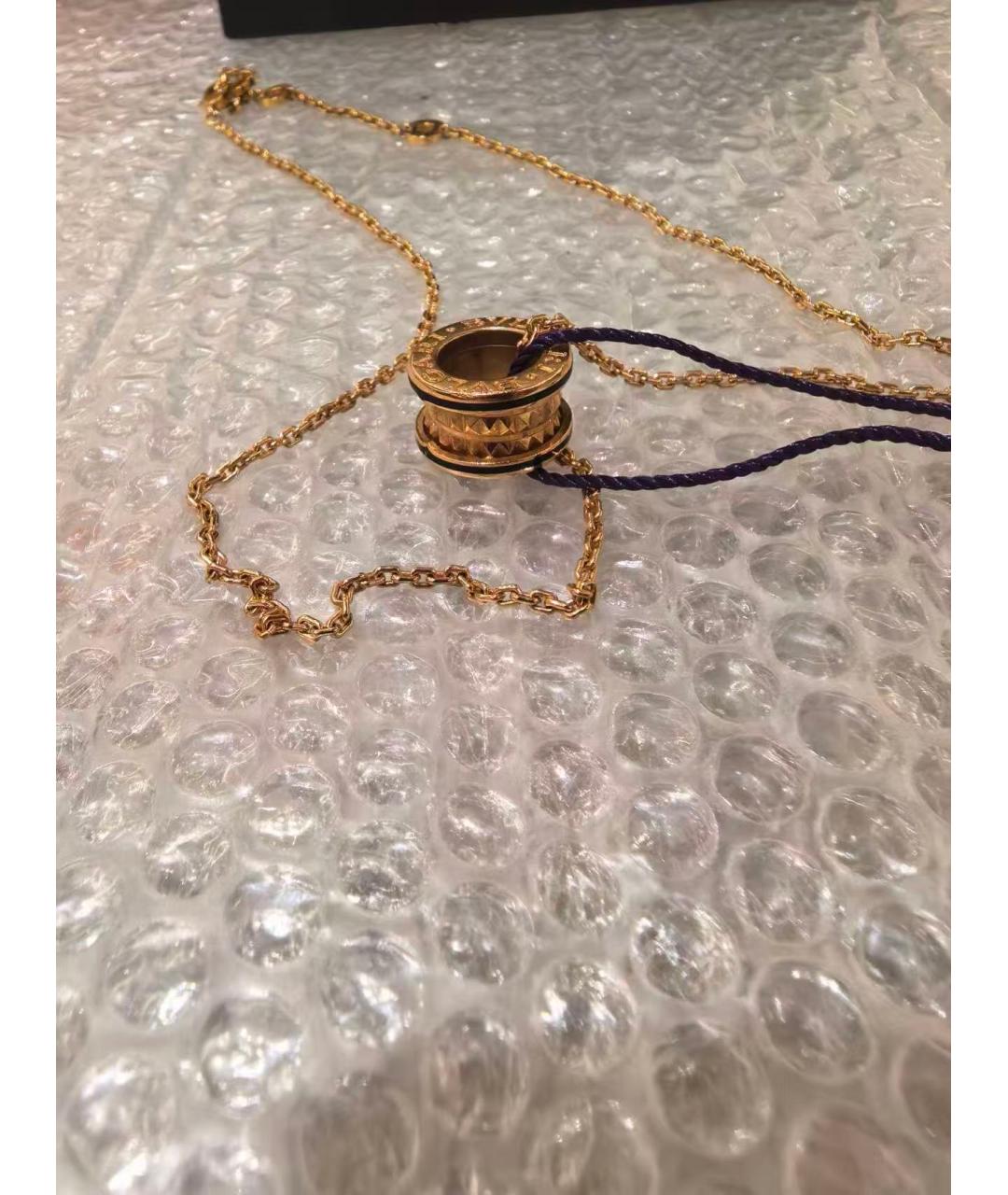 BVLGARI Золотая подвеска из розового золота, фото 3