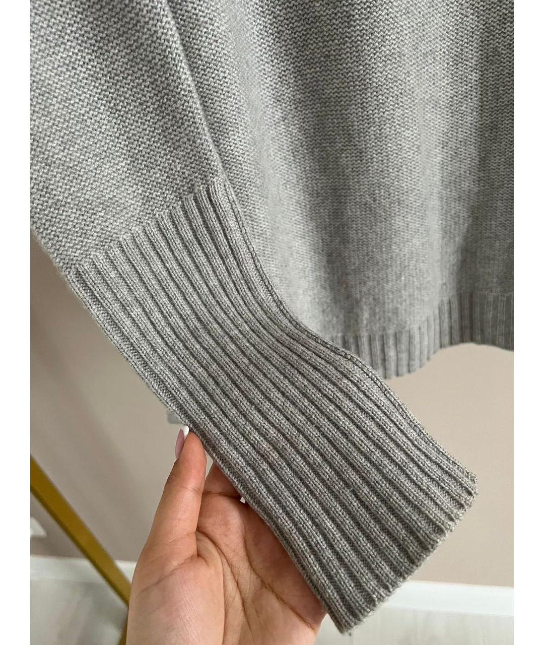 LORO PIANA Серый джемпер / свитер, фото 6