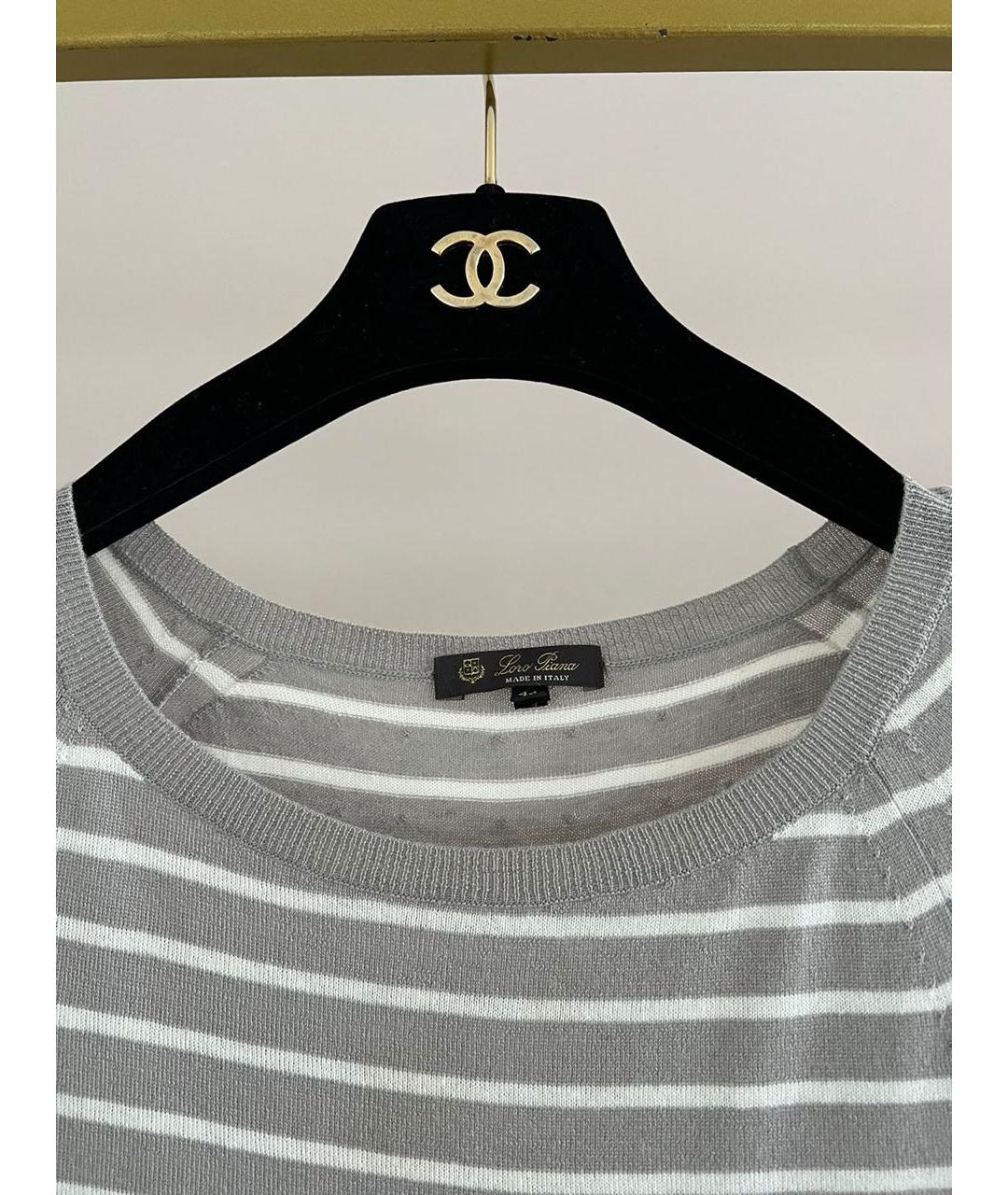 LORO PIANA Серый джемпер / свитер, фото 3