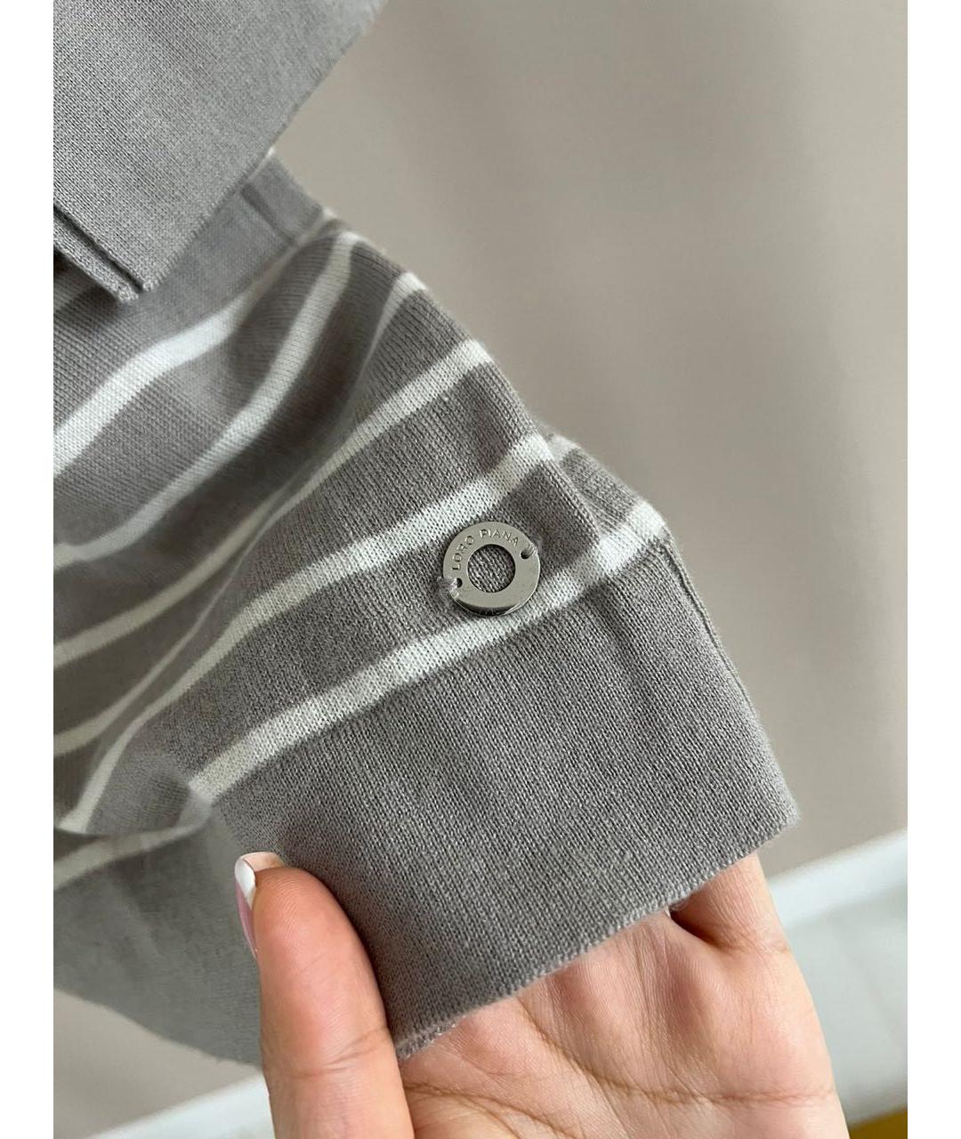 LORO PIANA Серый джемпер / свитер, фото 4