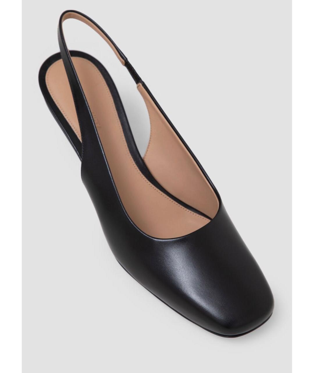 BOTTEGA VENETA Черные кожаные туфли, фото 4