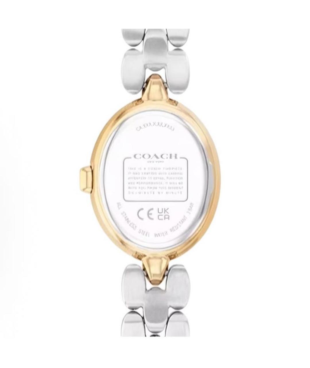 COACH Серебряные стальные часы, фото 3