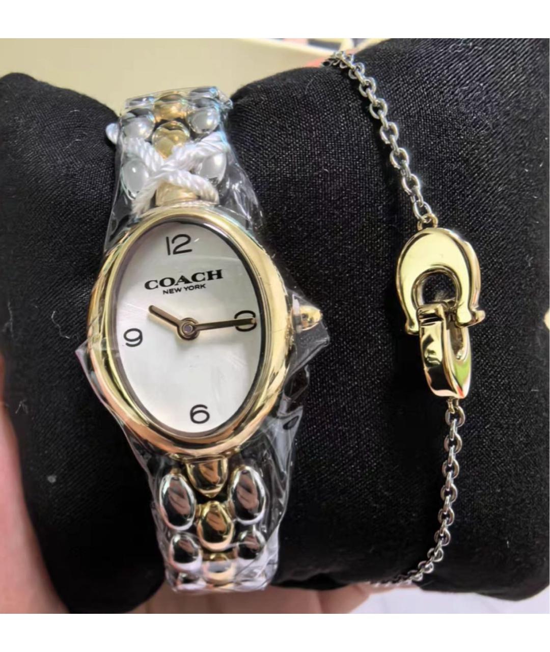 COACH Серебряные стальные часы, фото 6