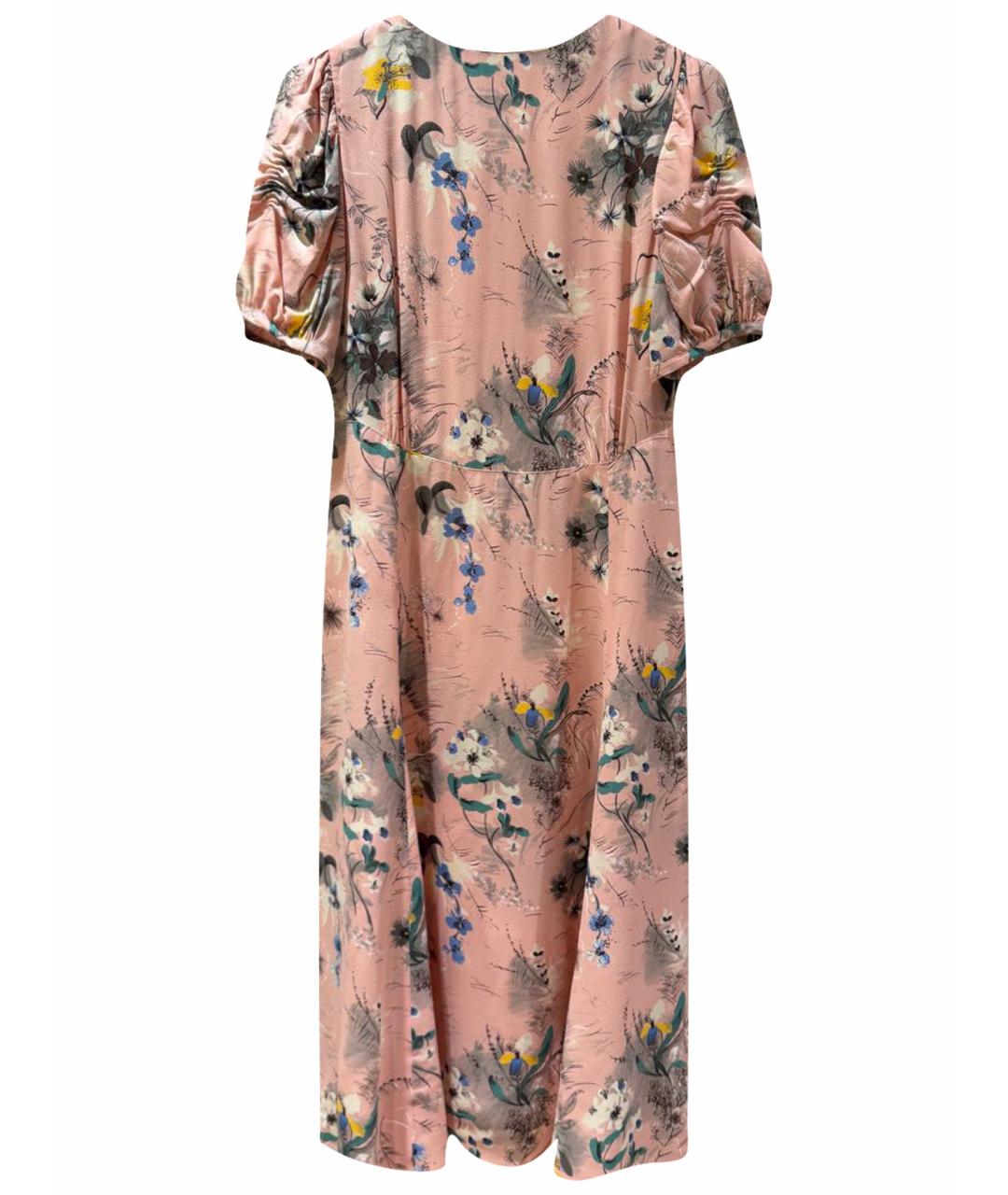 PRADA Розовое вискозное повседневное платье, фото 1