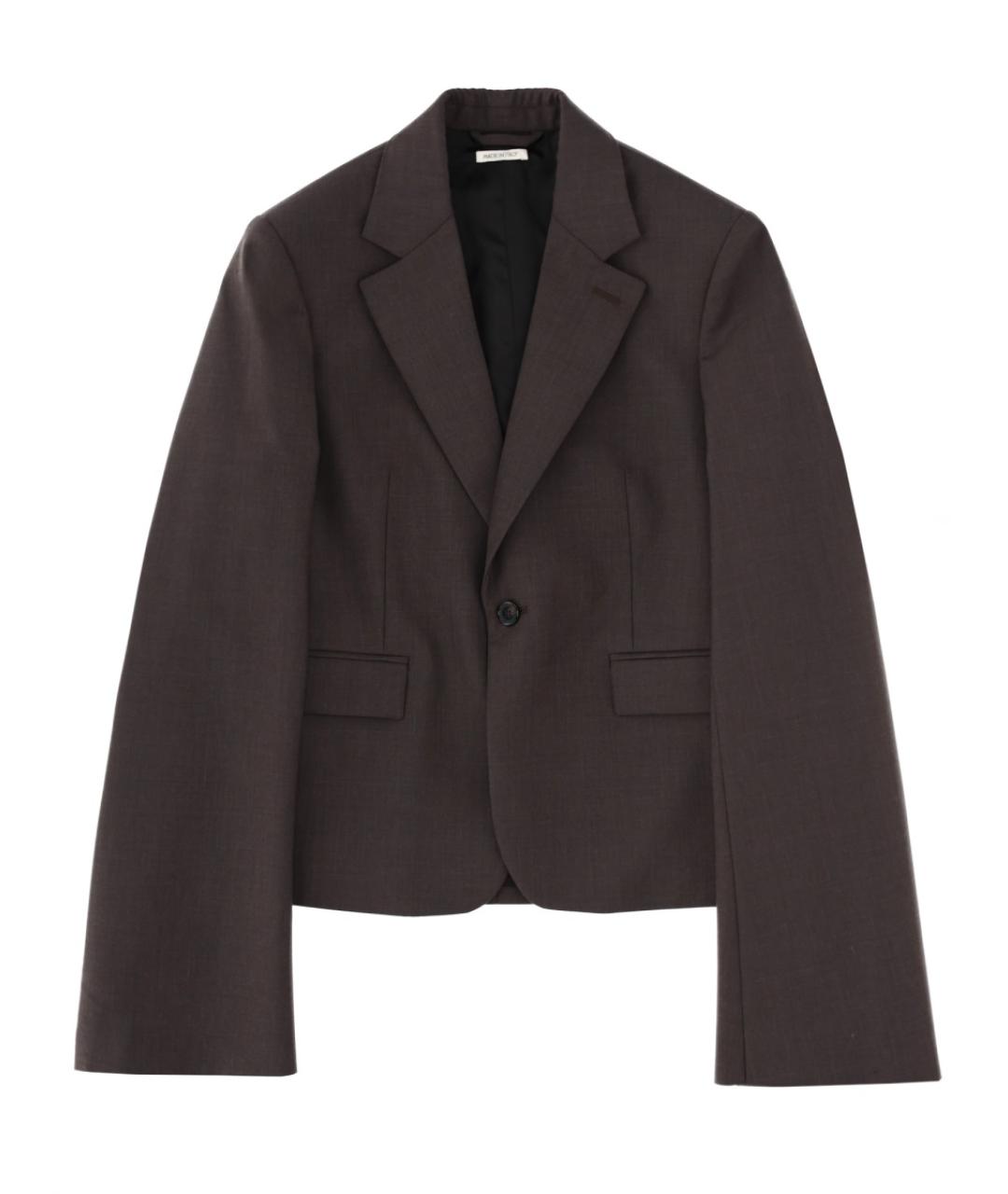 J.W.ANDERSON Коричневый шерстяной жакет/пиджак, фото 1