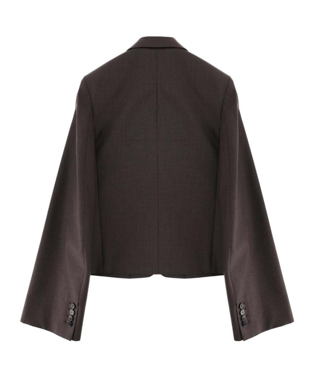 J.W.ANDERSON Коричневый шерстяной жакет/пиджак, фото 2