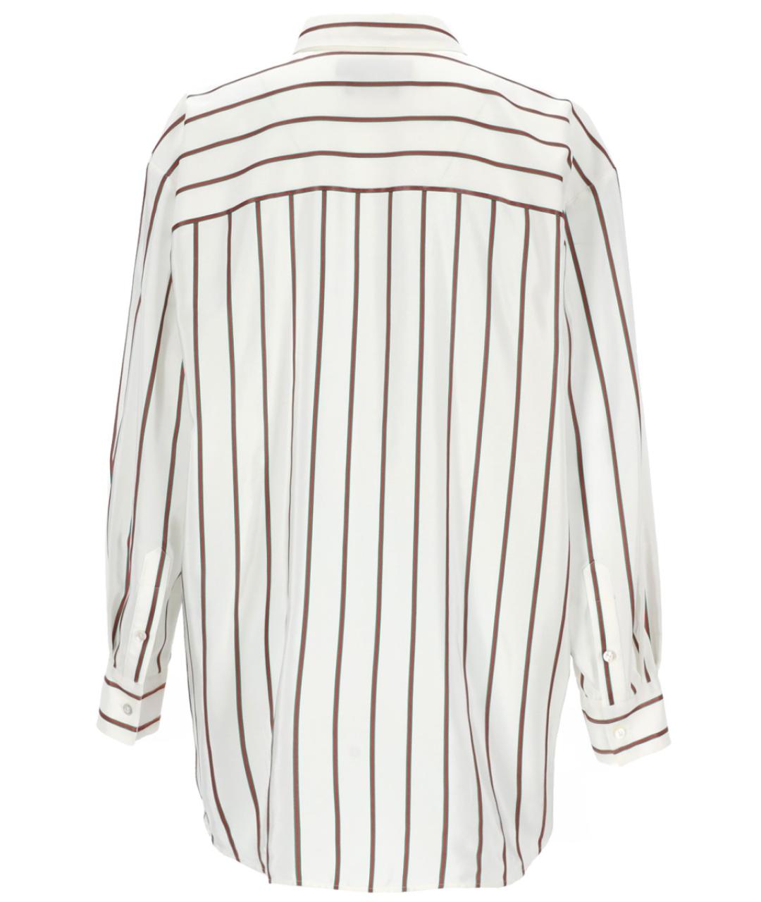 GUCCI Белая шелковая рубашка, фото 3