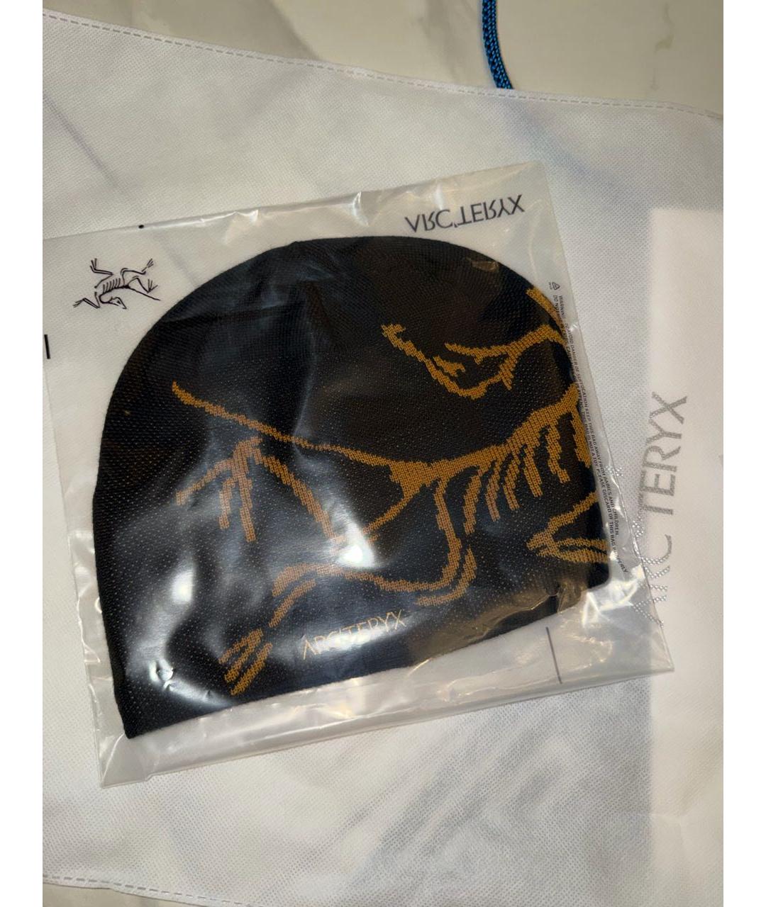 ARCTERYX Черная шерстяная шапка, фото 3