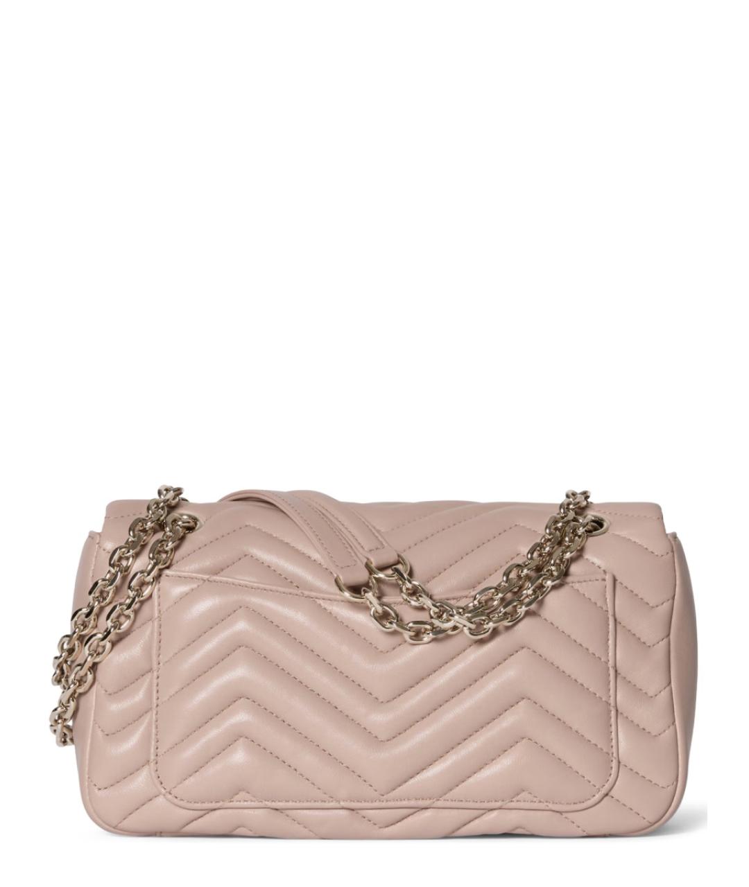 GUCCI Розовая кожаная сумка через плечо, фото 3