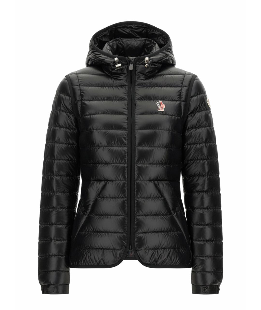 MONCLER GRENOBLE Черная полиамидовая куртка, фото 1