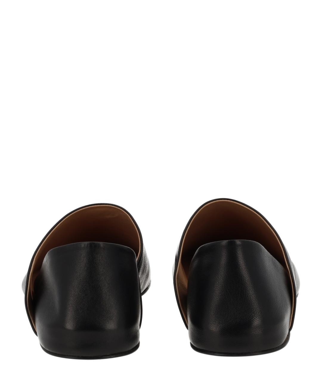 J.W.ANDERSON Черные кожаные лоферы, фото 4