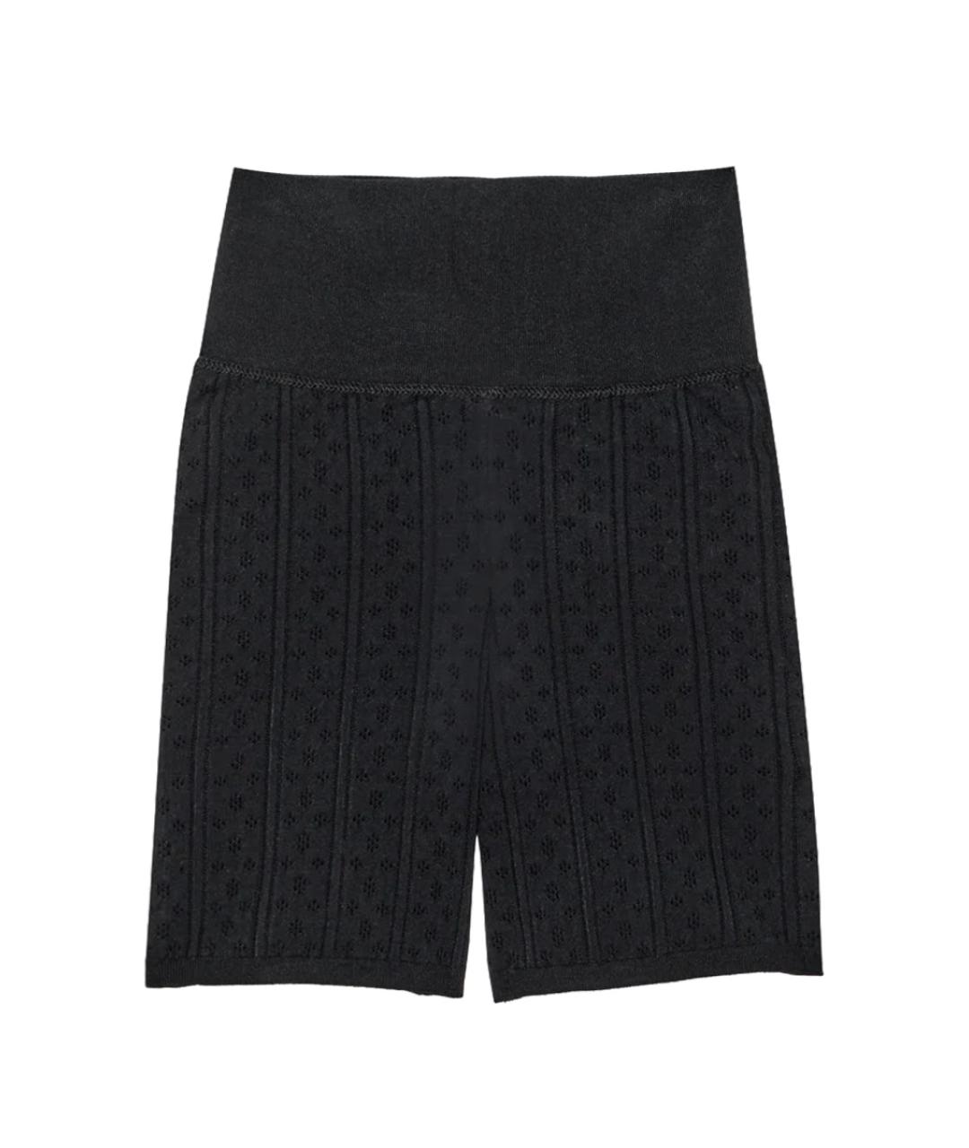 J.W.ANDERSON Черные вискозные шорты, фото 2