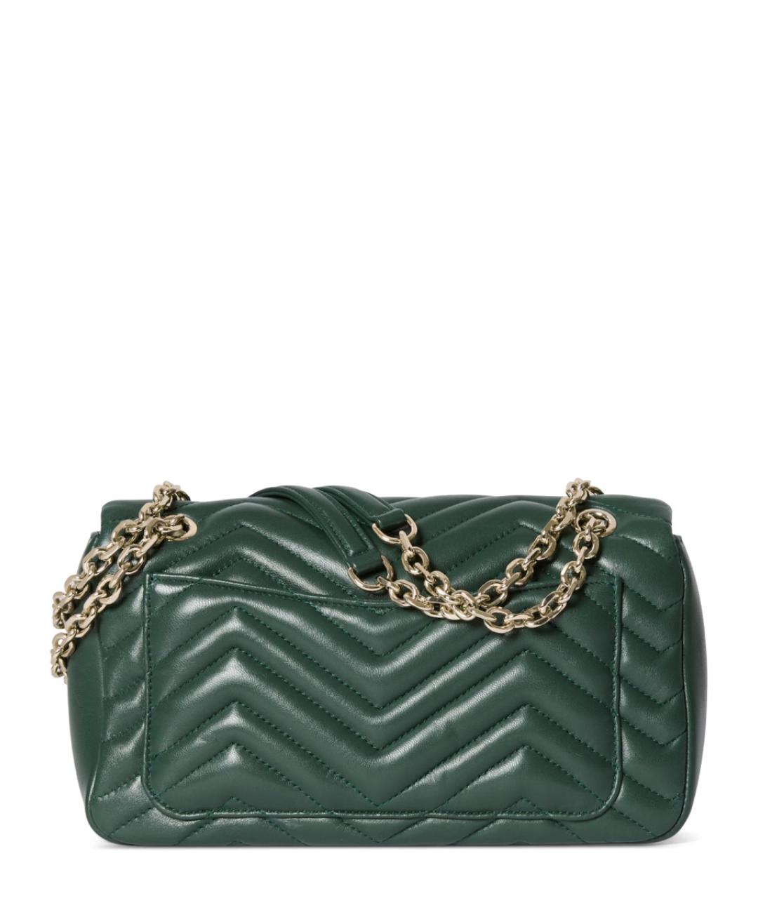 GUCCI Зеленая кожаная сумка через плечо, фото 3