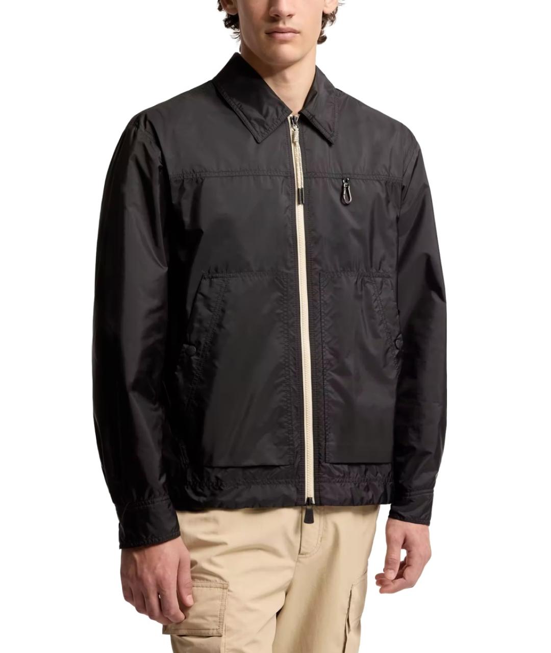 MONCLER GRENOBLE Черная полиамидовая куртка, фото 3