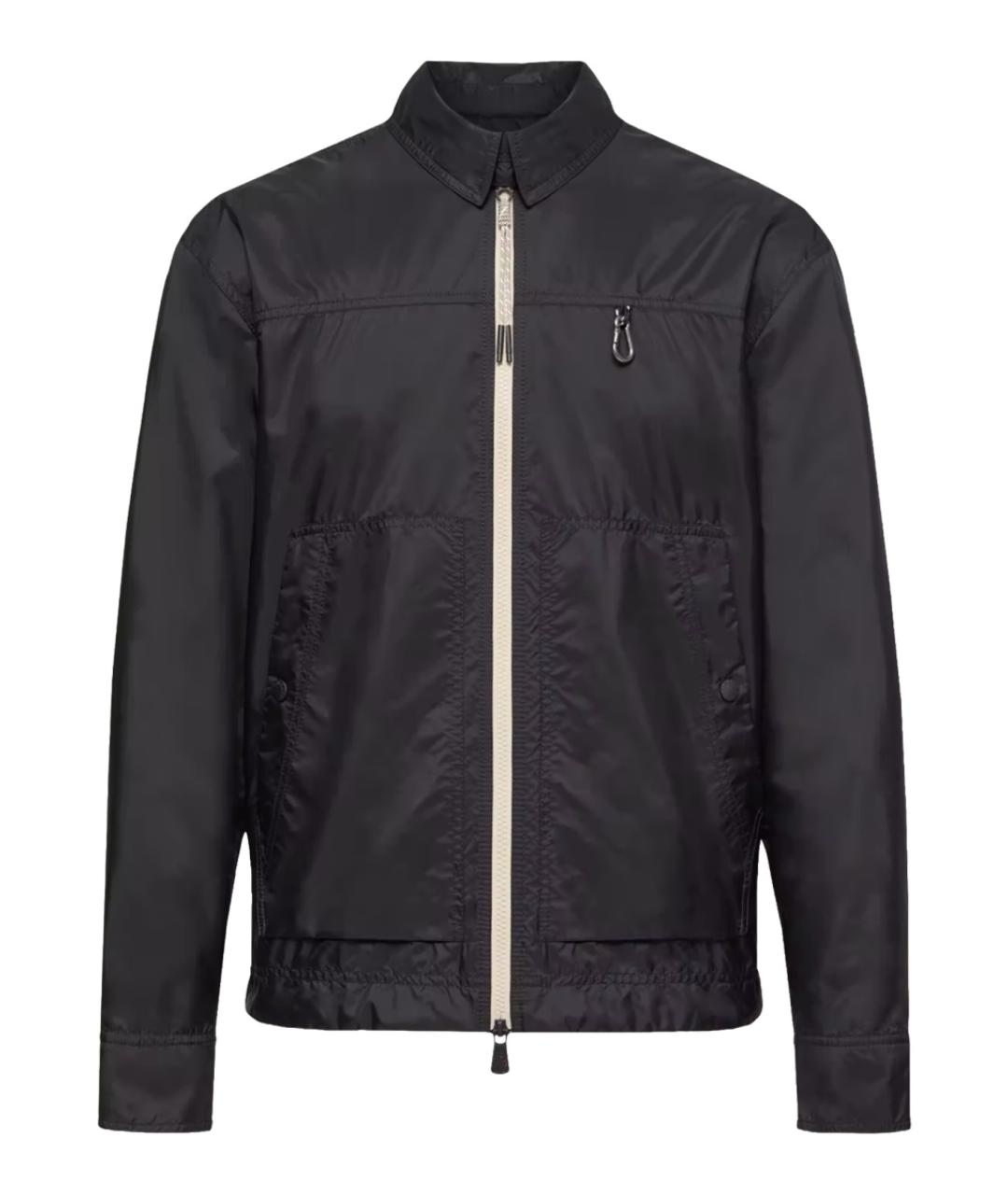 MONCLER GRENOBLE Черная полиамидовая куртка, фото 1