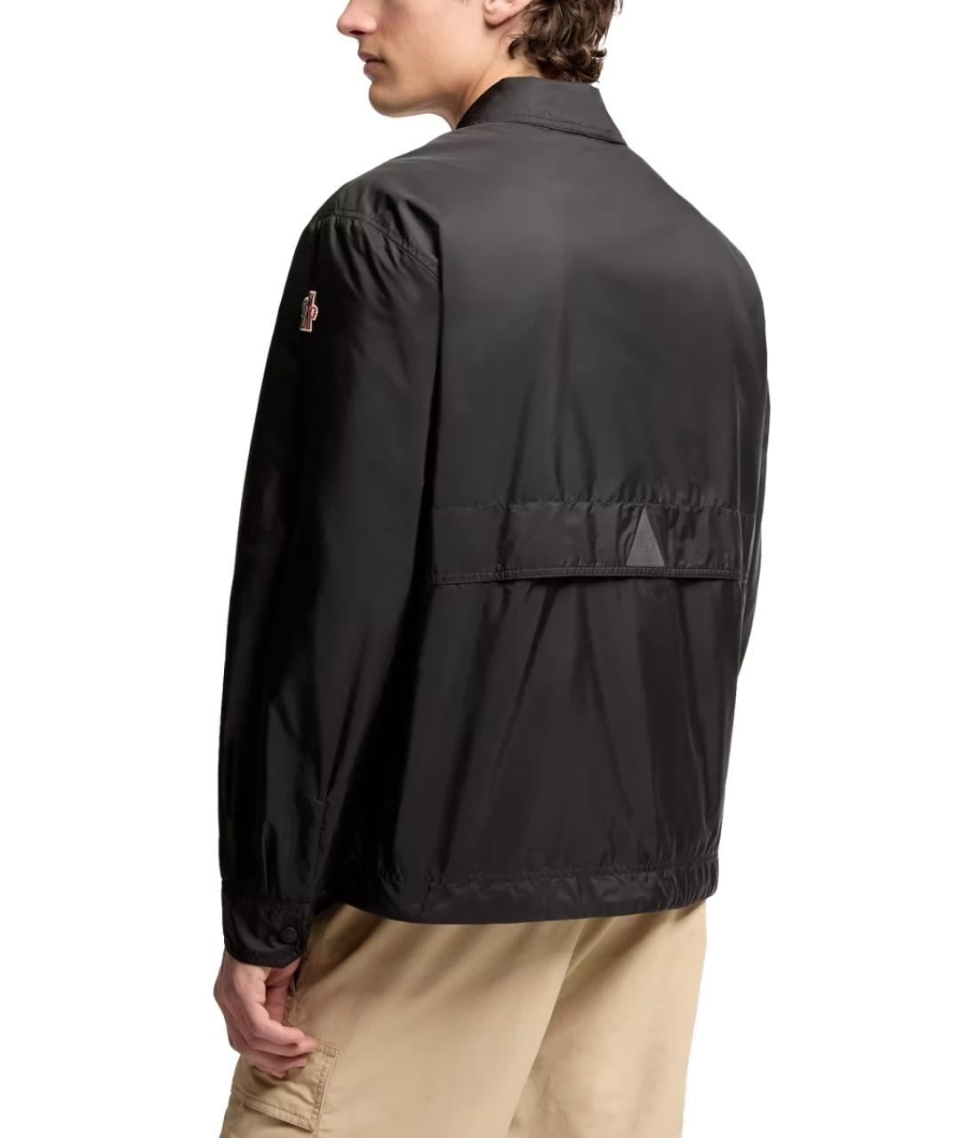 MONCLER GRENOBLE Черная полиамидовая куртка, фото 4