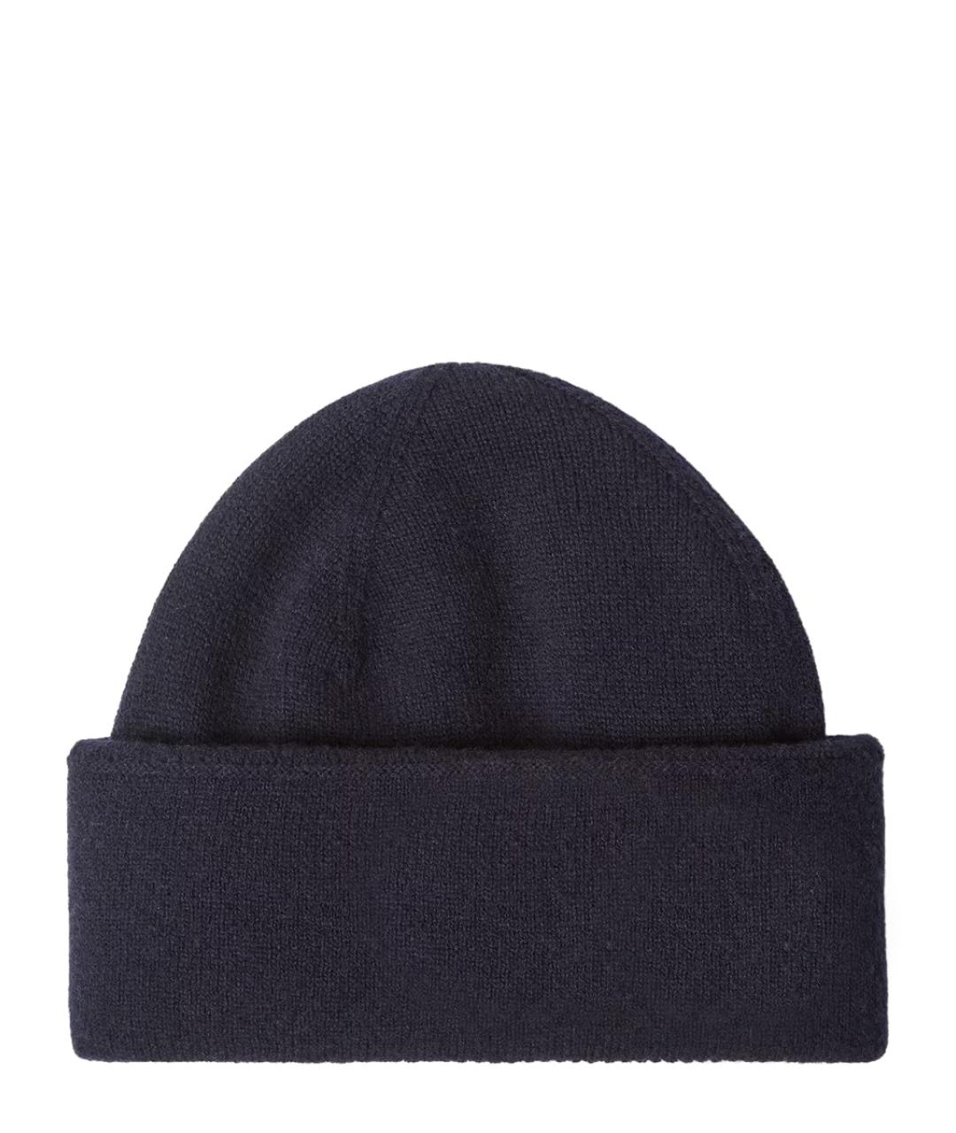 FENDI Синяя шерстяная шапка, фото 2