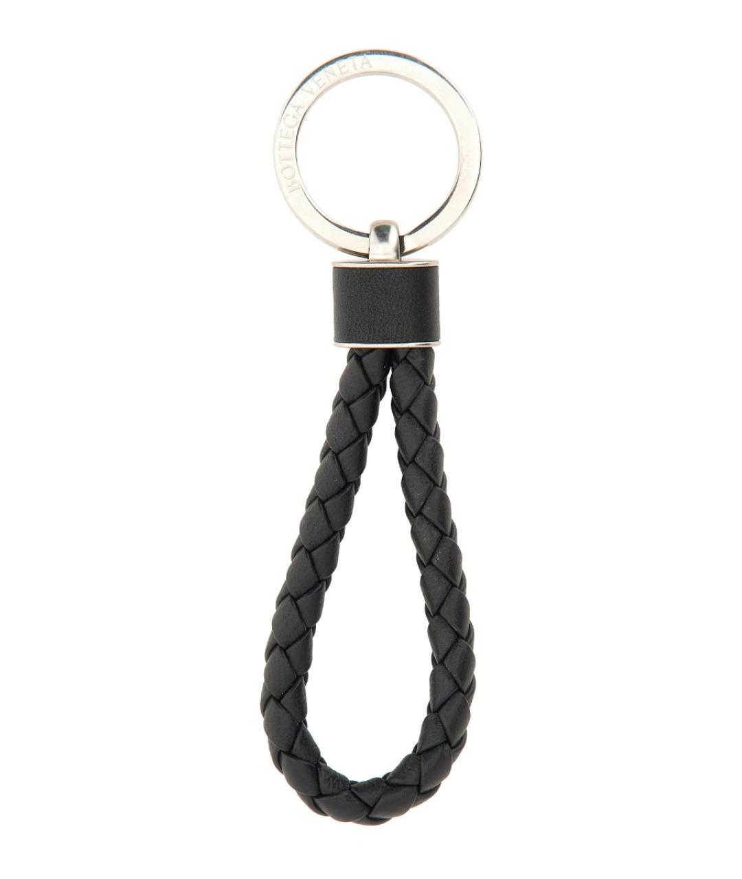 BOTTEGA VENETA Черный брелок, фото 1