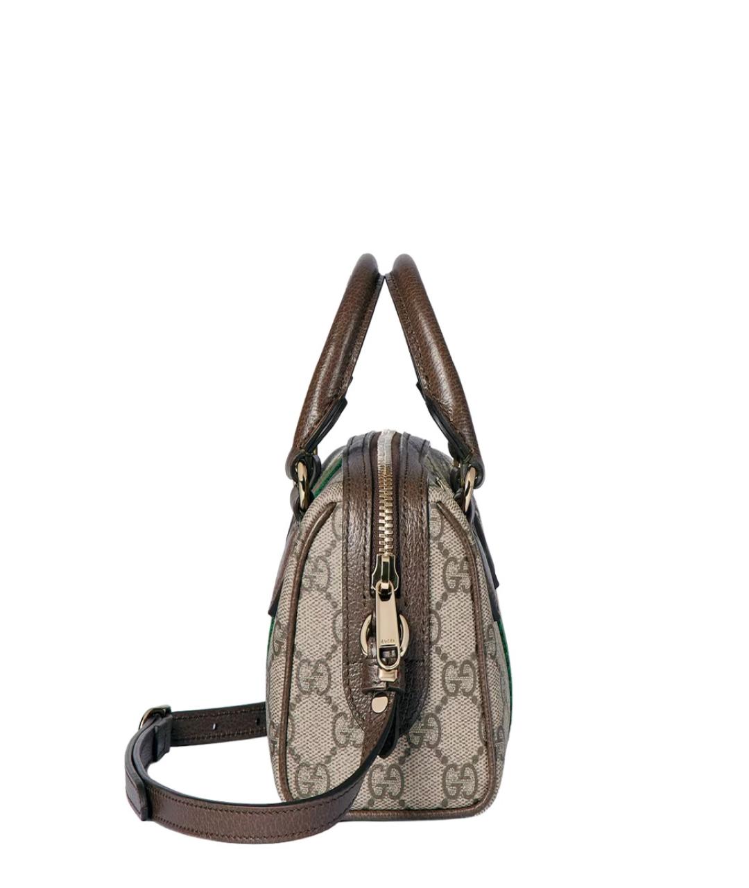 GUCCI Бежевая сумка с короткими ручками, фото 3