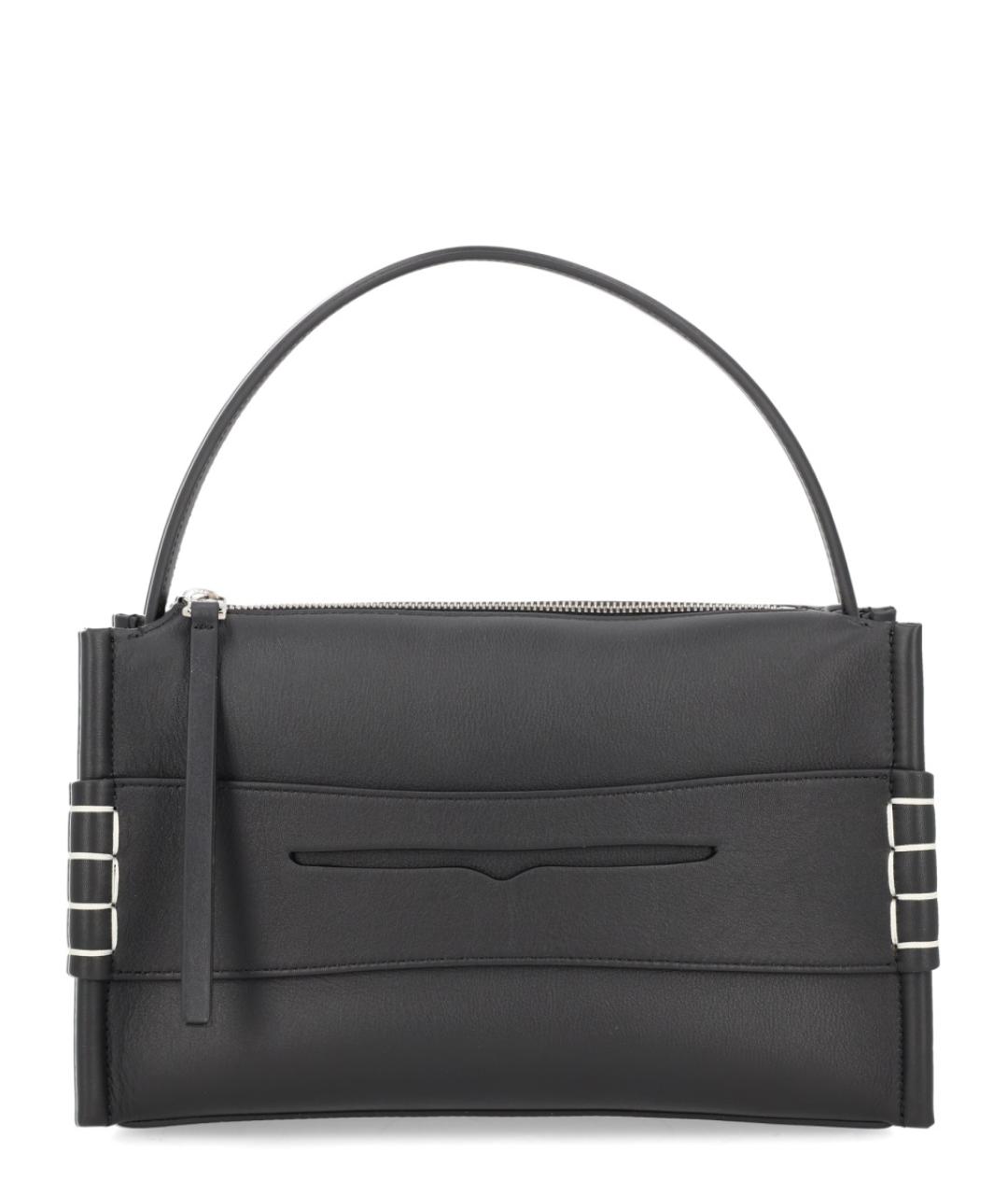 J.W.ANDERSON Черная кожаная сумка через плечо, фото 1