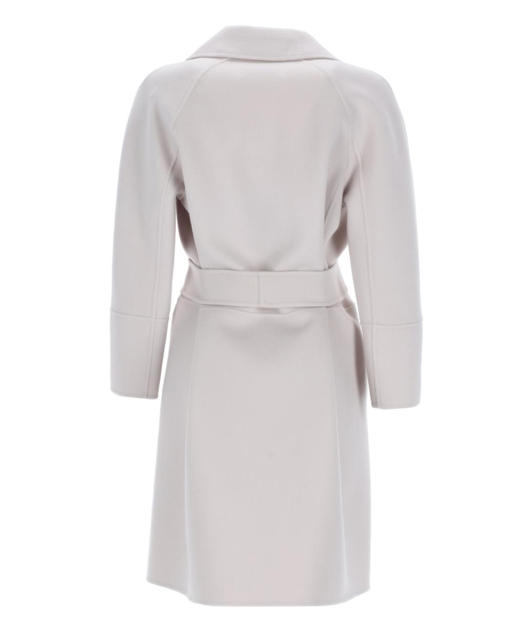 'S MAX MARA Белое шерстяное пальто, фото 2