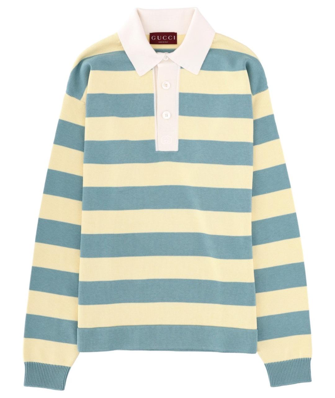 GUCCI Мульти поло с длинным рукавом, фото 1