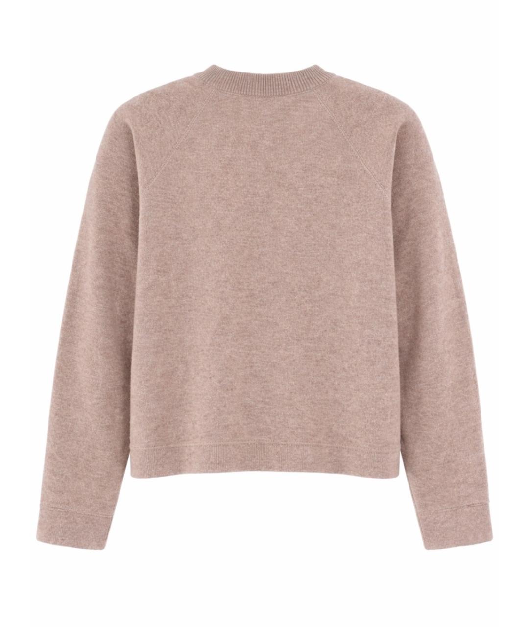 MAX MARA Бежевый кашемировый джемпер / свитер, фото 2